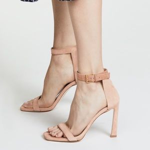 Stuart Weitzman Square Nudist Heels